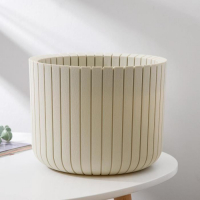 Кашпо «Шато», 8 л, цвет белый ротанг Кашпо «Шато», 8 л, цвет белый ротанг