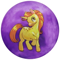 Мяч детский &laquo;Единороги&raquo;, d=22 см, 60 г, цвет МИКС