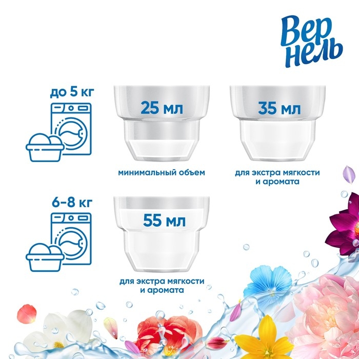 Кондиционер для белья Vernel &laquo;Свежий Бриз&raquo;, 1,82 л