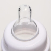 Бутылочка для кормления &laquo;Весёлые животные&raquo;, классическое горло, 250 мл., от 3 мес., цвета МИКС