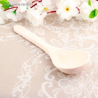 Ложка, фрезерная, салатная, 6&times;21 см