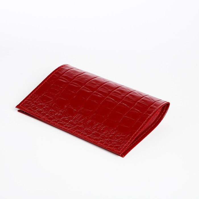 Обложка для паспорта, цвет красный Обложка для паспорта, цвет красный