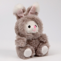 Мягкая игрушка «Зайка», цвет серый Мягкая игрушка «Зайка», цвет серый