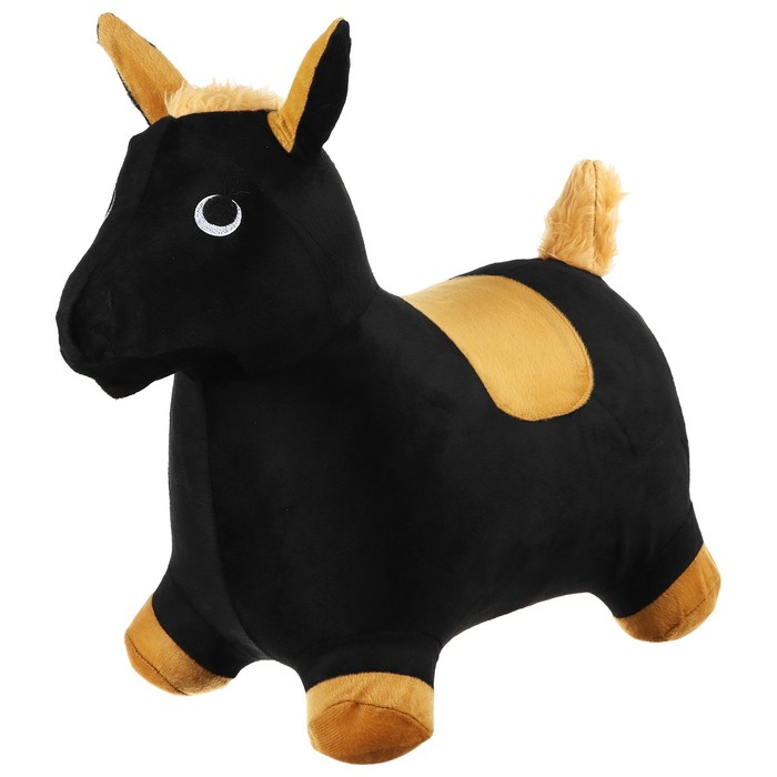 Попрыгун ZABIAKA «Лошадка», текстильная отделка, h=50 см, 1400 г, цвет МИКС Попрыгун ZABIAKA «Лошадка», текстильная отделка, h=50 см, 1400 г, цвет МИКС