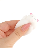 Хлопушка пневматическая "Котик" 30см серпантин+ мялка Хлопушка пневматическая "Котик" 30см серпантин+ мялка