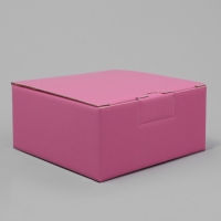 Коробка подарочная складная, упаковка, &laquo;Розовая&raquo;, 15 х 15 х 7 см