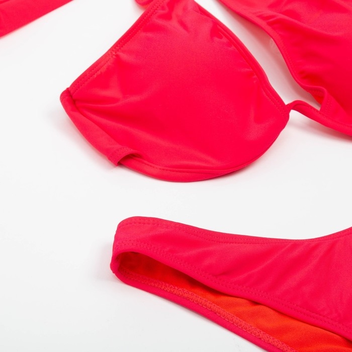 Купальник женский раздельный MINAKU цвет красный, размер 46 Купальник женский раздельный MINAKU цвет красный, размер 46