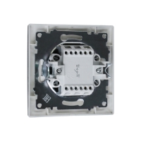 Выключатель Luazon Lighting "Антей", 10 А, 1 клавиша, скрытый, серебристый Выключатель Luazon Lighting "Антей", 10 А, 1 клавиша, скрытый, серебристый