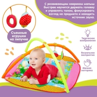 Развивающий коврик «Далматинцы», с дугами, р-р 100×87х0,5 см. Развивающий коврик «Далматинцы», с дугами, р-р 100×87х0,5 см.