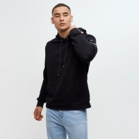 Худи мужское MINAKU "Решайся", цвет чёрный, размер 48