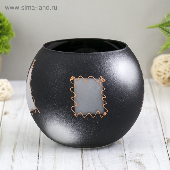 Ваза " Моруа" шаровая  2л  13см