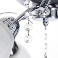 Люстра "Адель" 3x40Вт E27 хром 48х46х17 см Люстра "Адель" 3x40Вт E27 хром 48х46х17 см