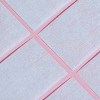 Салфетки для маникюра, безворсовые, плотные, 560 шт, 6 &times; 4 см, цвет голубой