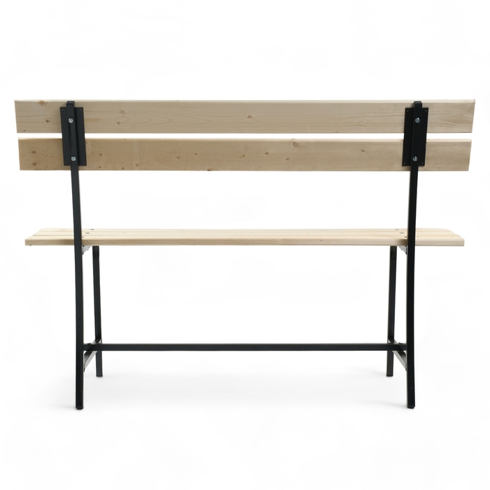 Скамейка садовая Скамейка садовая "Эконом" 52 х 120 х 82,5 см, основание труба 20 х 20 х 0,7 мм