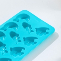 Форма для конфет и шоколада Доляна «Подводный мир», силикон, 21×10×1 см, 15 ячеек (3×3,5 см), цвет МИКС Форма для конфет и шоколада Доляна «Подводный мир», силикон, 21×10×1 см, 15 ячеек (3×3,5 см), цвет МИКС