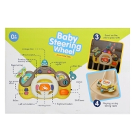 Музыкальный руль &laquo;Машинка&raquo;, световые, звуковые эффекты