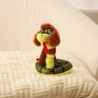 Мягкая игрушка &laquo;Змея&raquo;, 10 см, цвет коричневый