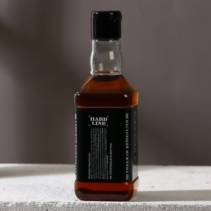 Новогодний подарочный набор косметики &laquo;Крутой мужик&raquo;, гель для душа во флаконе виски 250 мл и мыло для рук, Новый Год