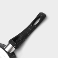 Сковорода блинная Magistro Dark, d=24 см, ручка soft-touch, антипригарное покрытие, индукция, цвет чёрный Сковорода блинная Magistro Dark, d=24 см, ручка soft-touch, антипригарное покрытие, индукция, цвет чёрный