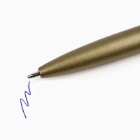 Ручка шариковая, синяя паста, 1.0 мм, металл, софт-тач, с поворотным механизмом &laquo;С благодарностью&raquo;