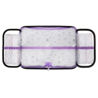 Пенал 1 секция, 130 х 210 х 40 мм, 2 откидные планки, тканевый, Calligrata TOP, Content "Бульдожки" Пенал 1 секция, 130 х 210 х 40 мм, 2 откидные планки, тканевый, Calligrata TOP, Content "Бульдожки"