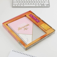 Ежедневник и зарядное устройство (2000 mAh) &laquo;Время загадать желание&raquo;, набор