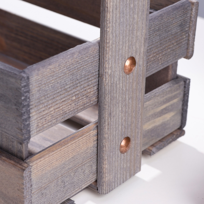 Ящик, 23х16х9/28 см, ель