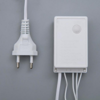 Гирлянда &laquo;Бахрома&raquo; 4 &times; 0.6 м, IP44, белая нить, 180 LED, свечение мульти, 8 режимов, 220 В