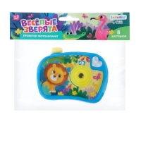 Проектор-фотоаппарат "Весёлые зверята" световые эффекты