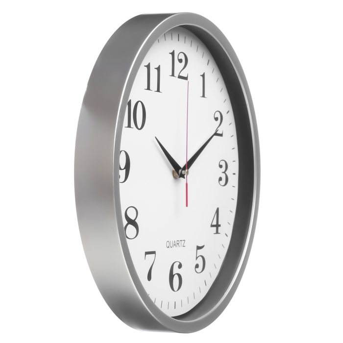 Часы настенные интерьерные &laquo;Кампанья&raquo;, плавный ход, d-30 см