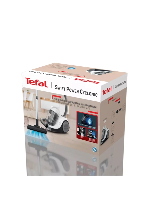 Пылесос с контейнером Swift Power Cyclonic TW2947EA, белый