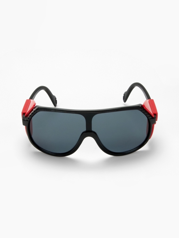 Очки солнцезащитные спортивные, uv 400, дужка 13 см, высота 5.8 см, ширина линзы 7.2 см