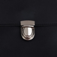 Застёжка для сумки, 4 &times; 3 см, цвет серебряный