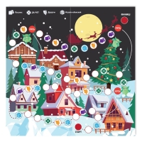 Новогодняя настольная игра &laquo;Новый год: Адвент-квест&raquo;, 7 в 1, 6+
