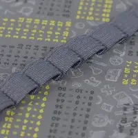 Пенал 3 секции, 125 х 205 х 55 мм, Calligrata 30П26/3 "Кот чёрный", ламинированный картон