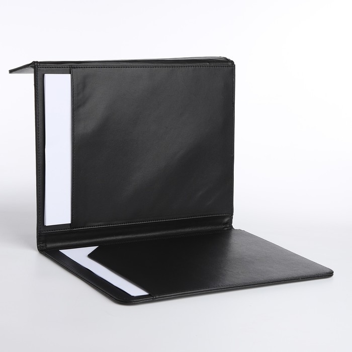 Папка для документов, А4, цвет чёрный Папка для документов, А4, цвет чёрный