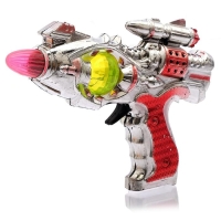 Пистолет &laquo;Космический&raquo;, световые и звуковые эффекты, работает от батареек, цвета МИКС