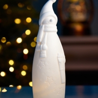 Светодиодная фигура "Снеговик в колпаке" 6х5.5х19.8 см, 1 LED, LR44x3(в компл.), свечение тёплое белое Светодиодная фигура "Снеговик в колпаке" 6х5.5х19.8 см, 1 LED, LR44x3(в компл.), свечение тёплое белое