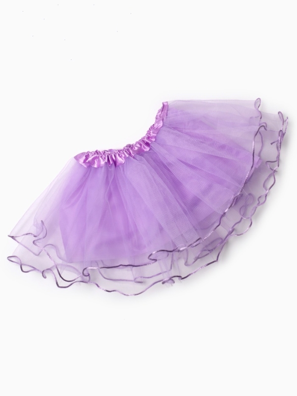 Юбка сетка детская KAFTAN, сиреневый, размер 28