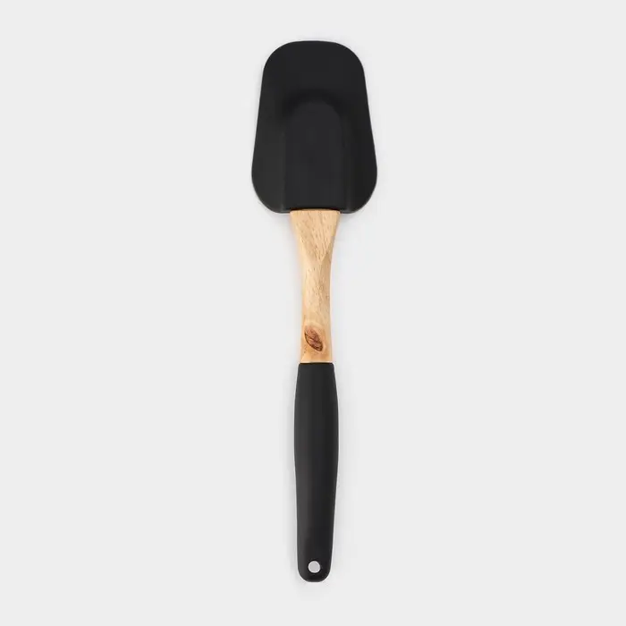 Лопатка Доляна &laquo;Макота&raquo;, 26,5&times;6,5 см, цвет бежевый/черный