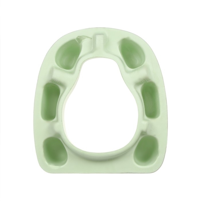 Сиденье для уличного туалета, для пожилых и маломобильных людей, 42 &times; 38 см, пенополиуретан, зелёное