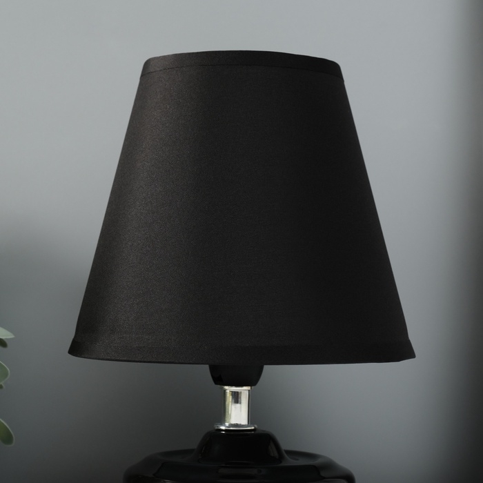 Лампа настольная "Мини" 1х40Вт Е14 черный 15х15х20см МОДЕЛЬ: 3133993