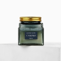 Свеча ароматическая "Сумерки", соевый воск, 120 гр, аромат вишня Свеча ароматическая "Сумерки", соевый воск, 120 гр, аромат вишня