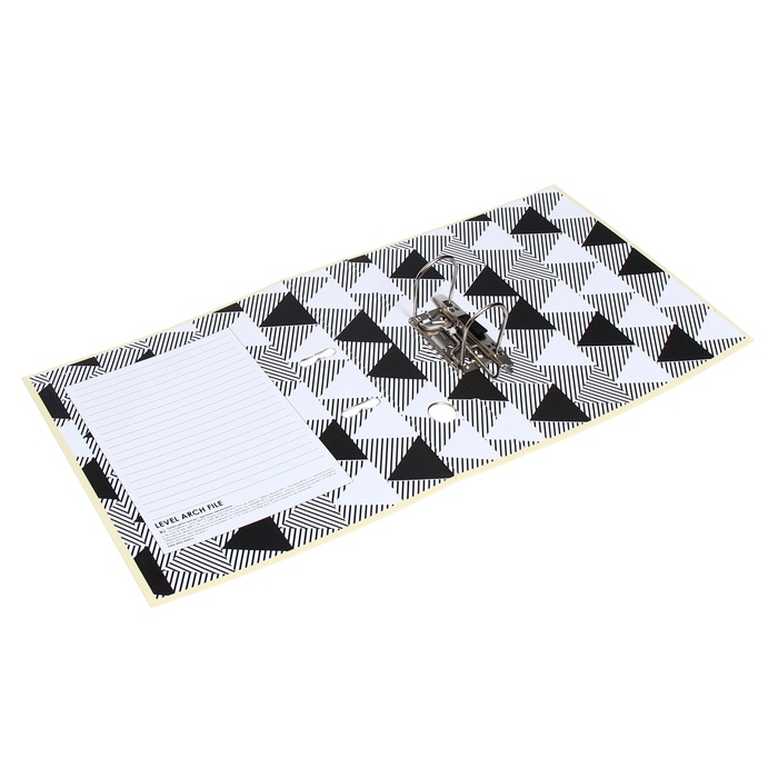 Папка-регистратор, Calligrata, А4, 75 мм, ламинированная, бежевая