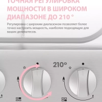 Газовая варочная панель CGH610X, 4 конфорки, WOK, нерж сталь