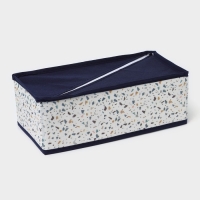 Органайзер для хранения белья Доляна &laquo;Мармелад&raquo;, 8 ячеек, 28&times;14&times;10 см, цвет белый