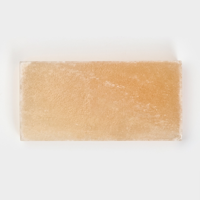 Кирпич из иранской горной соли, 20х10х3 см, цвет микс