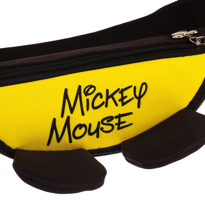 Сумка поясная детская, 25х6х13 см, Микки Маус Сумка поясная детская, 25х6х13 см, Микки Маус
