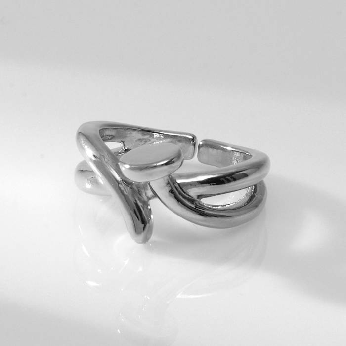 Кольцо металл &laquo;Тренд&raquo; гвоздь, цвет серебро, безразмерное