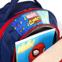 Рюкзак школьный с эргономической спинкой, 37х26х15 см, Человек-паук